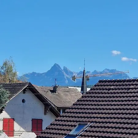 La Mesange, Vue Montagnes A Deux Pas Du Lac Thonon-les-Bains Exterior photo